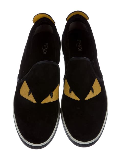 fendi ffluid sneakers|fendi monster slip on sneakers.